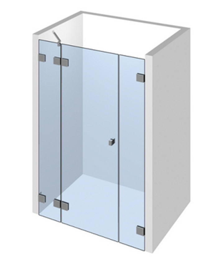 sklenený sprchovací kút otváravý - typ b4